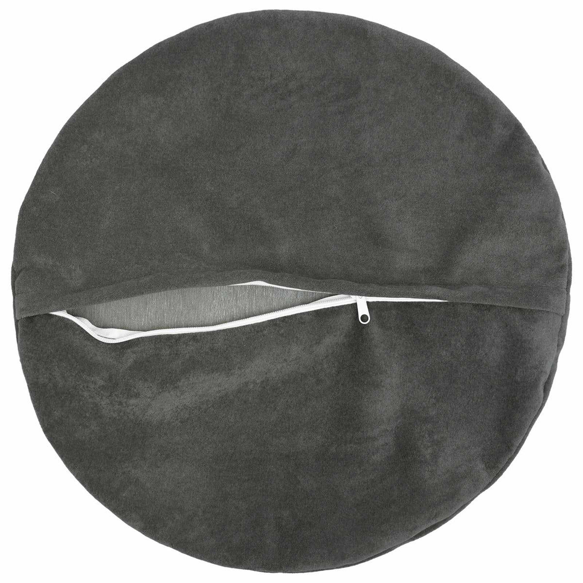 Throw Pillow HEERLEN 6 Anthracite Ø 50 cm