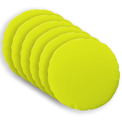 Cushion with Pillow HEERLEN 6 pcs Bright Green Polyester