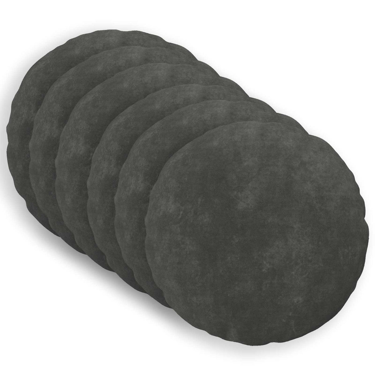 vidaXL Throw Pillow HEERLEN 6 pcs Anthracite