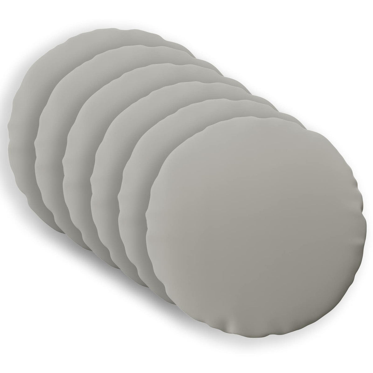 Throw Pillow HEERLEN Grey Dia Polyester