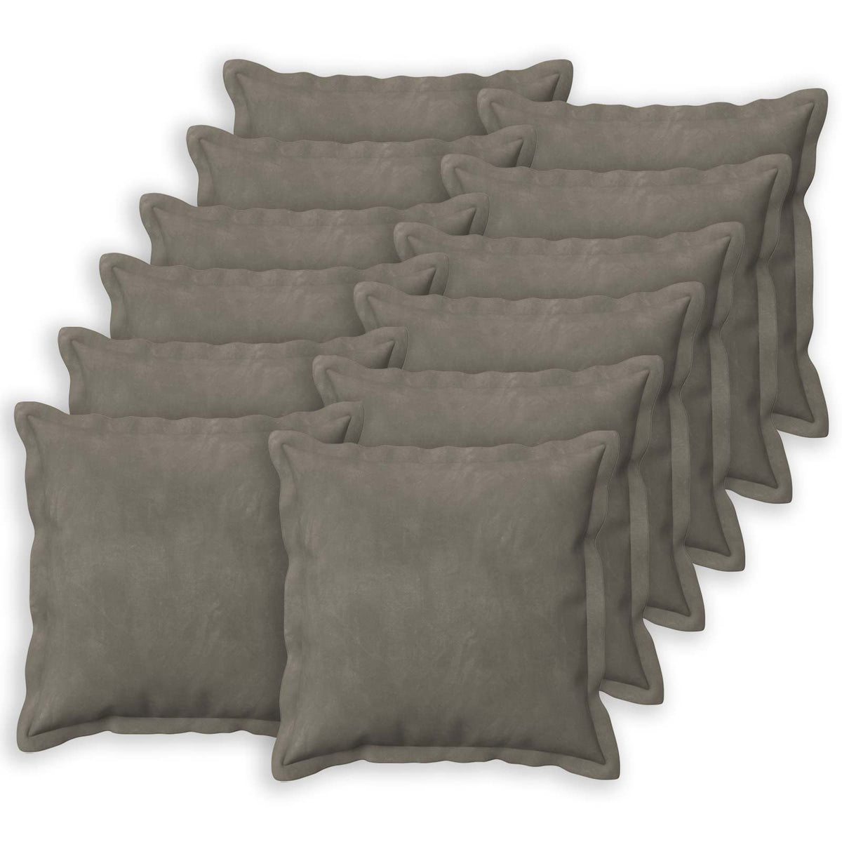 Throw Pillow HOUTEN Velvet 12 Width 40 cm Light grey