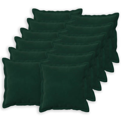 Throw Pillow HOUTEN Velvet 12 Width 40 cm Dark green