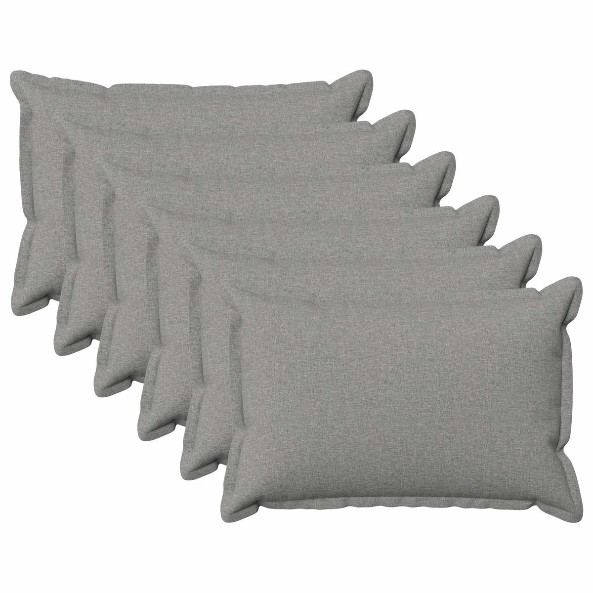 Cushion with Pillow HOUTEN 6 pcs Cloud Grey