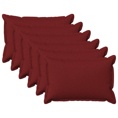 Cushion with Pillow HOUTEN 6 pcs Wine Red