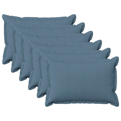 Cushion with Pillow HOUTEN 6 pcs Jeans Blue