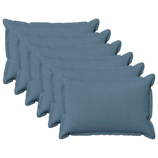 Cushion with Pillow HOUTEN 6 pcs Jeans Blue