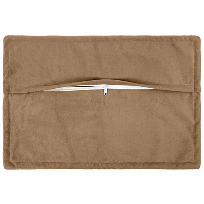 Throw Pillow HOUTEN 40 x 60 cm Microfiber Fleece 6 Width 40 cm Length 60 cm Taupe