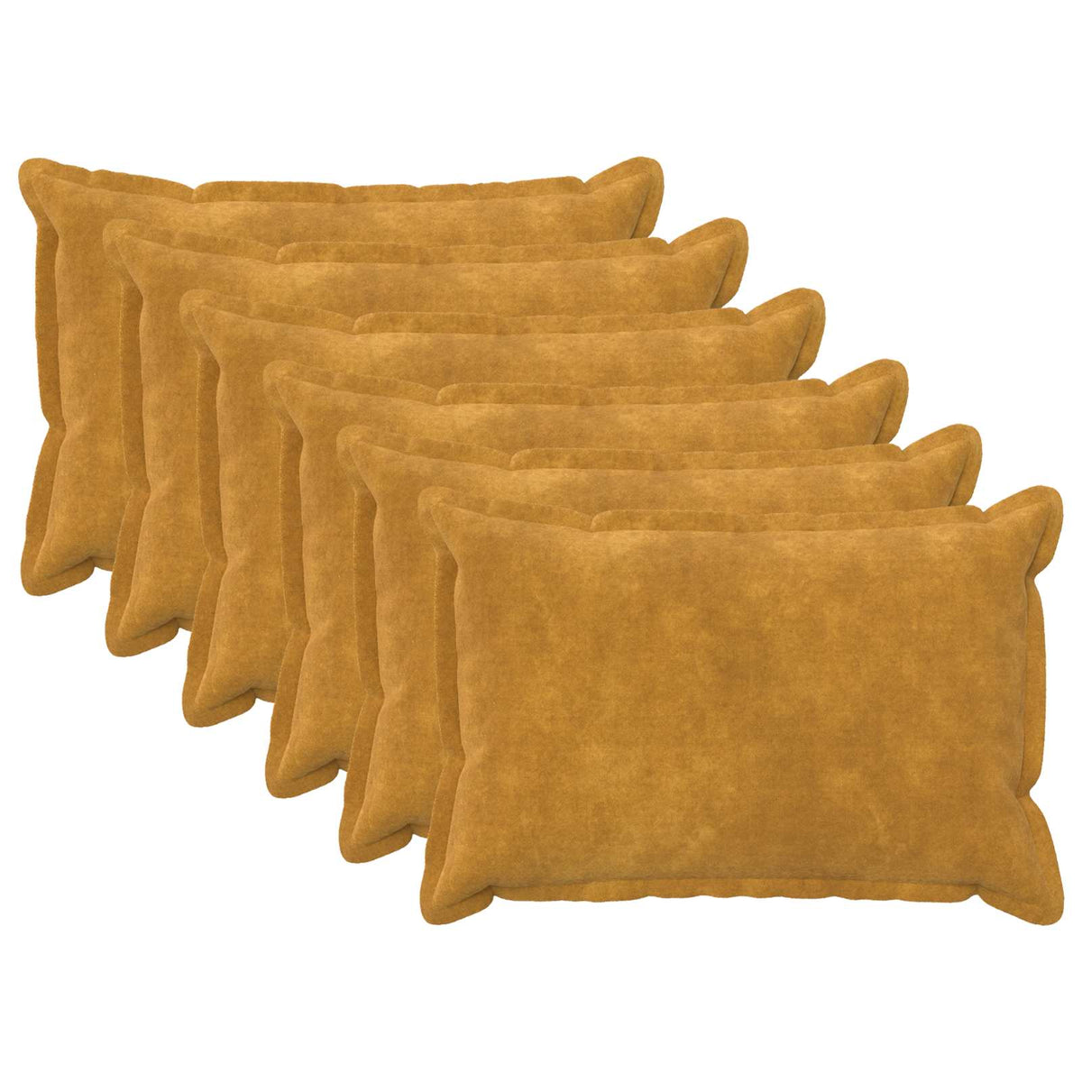 Throw Pillow HOUTEN 40 x 60 cm Microfiber Fleece 6 Width 40 cm Length 60 cm Yellow