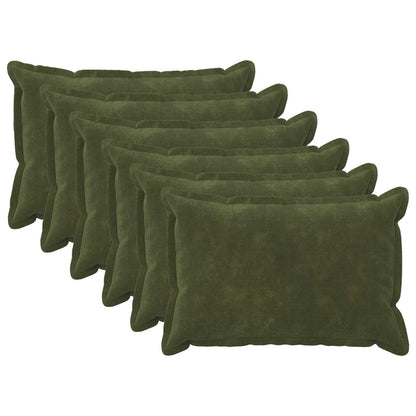 Throw Pillow HOUTEN 40 x 60 cm Microfiber Fleece 6 Width 40 cm Length 60 cm Green