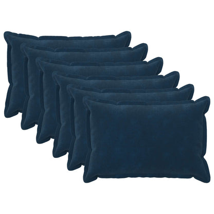 Throw Pillow HOUTEN 40 x 60 cm Microfiber Fleece 6 Width 40 cm Length 60 cm Blue