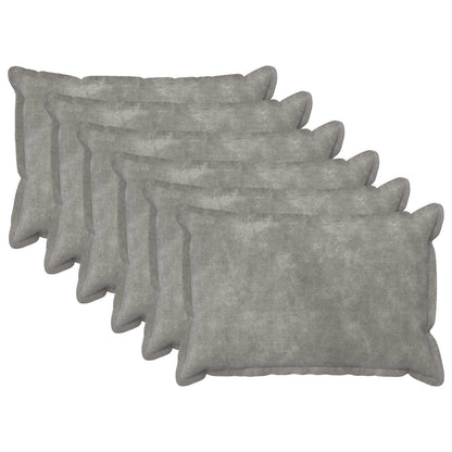 Throw Pillow HOUTEN 40 x 60 cm Microfiber Fleece 6 Width 40 cm Length 60 cm Light grey