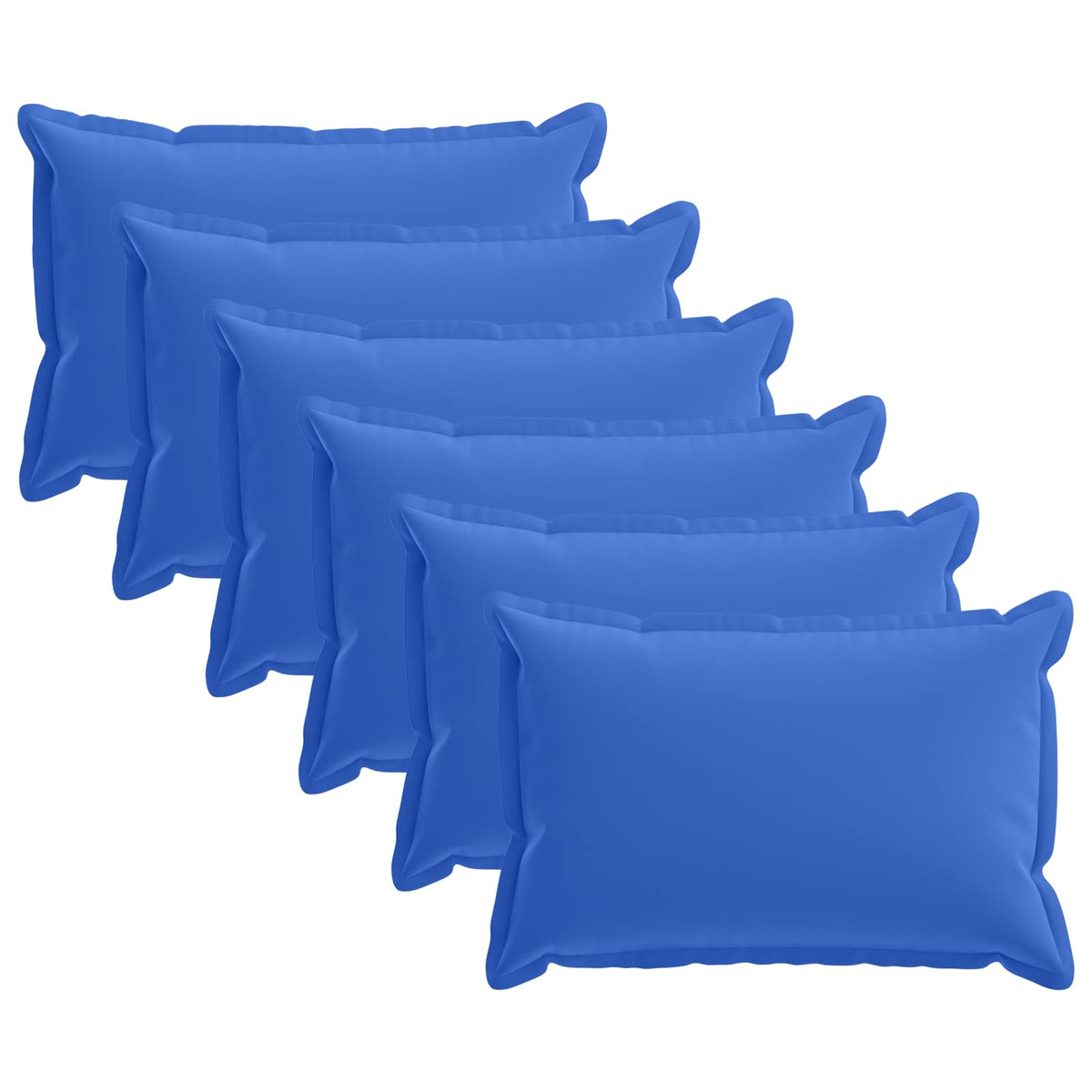Cushion with Pillow HOUTEN 6 pcs Royal Blue Polyester