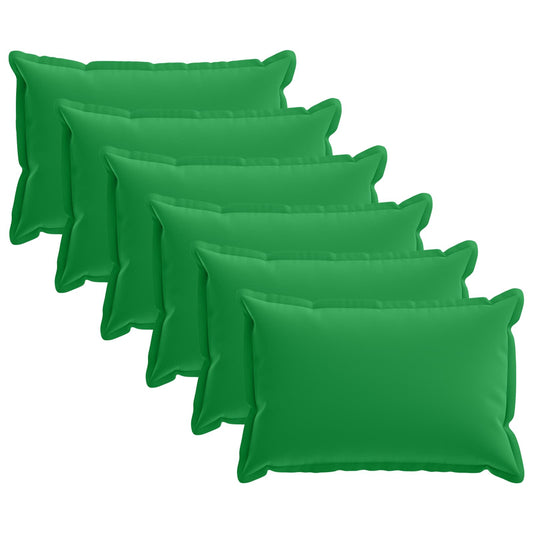 Cushion with Pillow HOUTEN 6 pcs Green Polyester