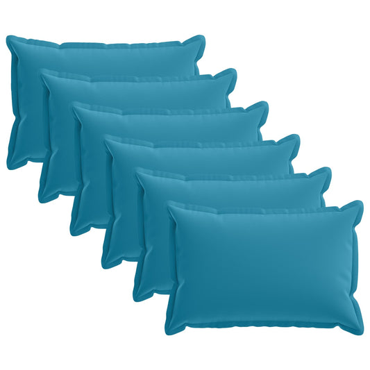 Cushion with Pillow HOUTEN 6 pcs Light Blue Polyester