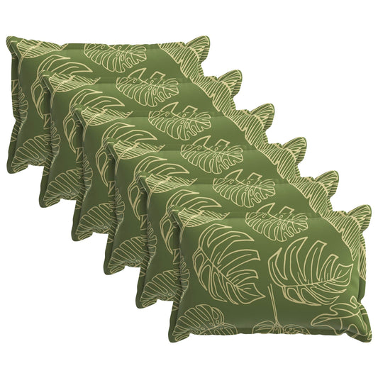 Cushion Leaf with Pillow HOUTEN 6 pcs Leaf Design Polyester