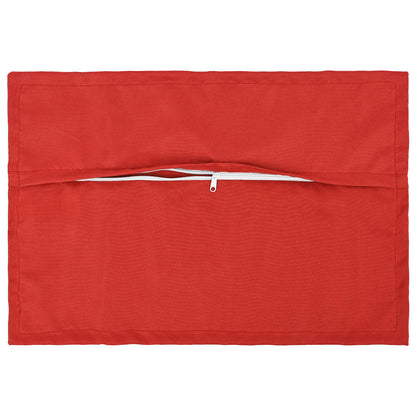 Cushion with Pillow HOUTEN 6 pcs Red Polyester