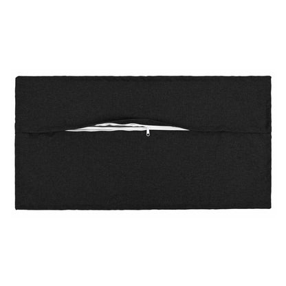 vidaXL Cushion with Pillow HOUTEN 6 pcs Black Faux Linen 4