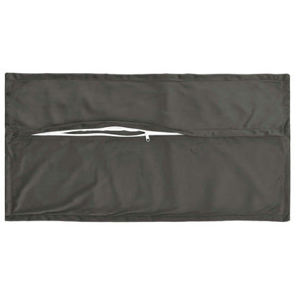 vidaXL Cushion with Pillow HOUTEN 6 pcs Dark Grey Velvet 4