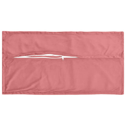 vidaXL Cushion with Pillow HOUTEN 6 pcs Pink Velvet 4