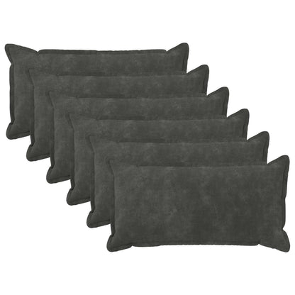 Throw Pillow HOUTEN Microfiber Fleece Anthracite
