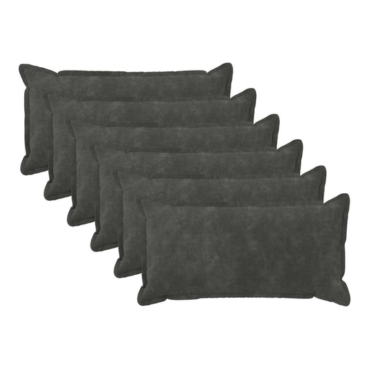 Throw Pillow HOUTEN Microfiber Fleece Anthracite