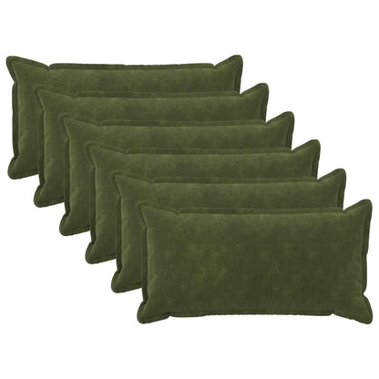 Throw Pillow HOUTEN Microfiber Fleece Green