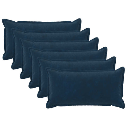 Throw Pillow HOUTEN Microfiber Fleece Blue