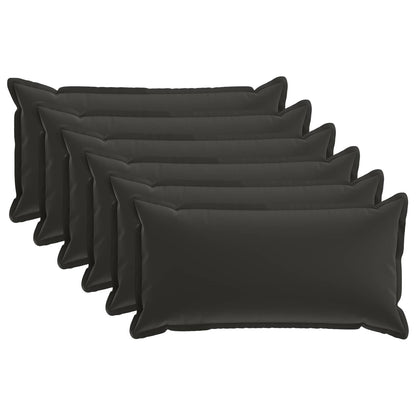 Throw Pillow HOUTEN 40 x 70 cm Polyester 6 Width 40 cm Length 70 cm Black