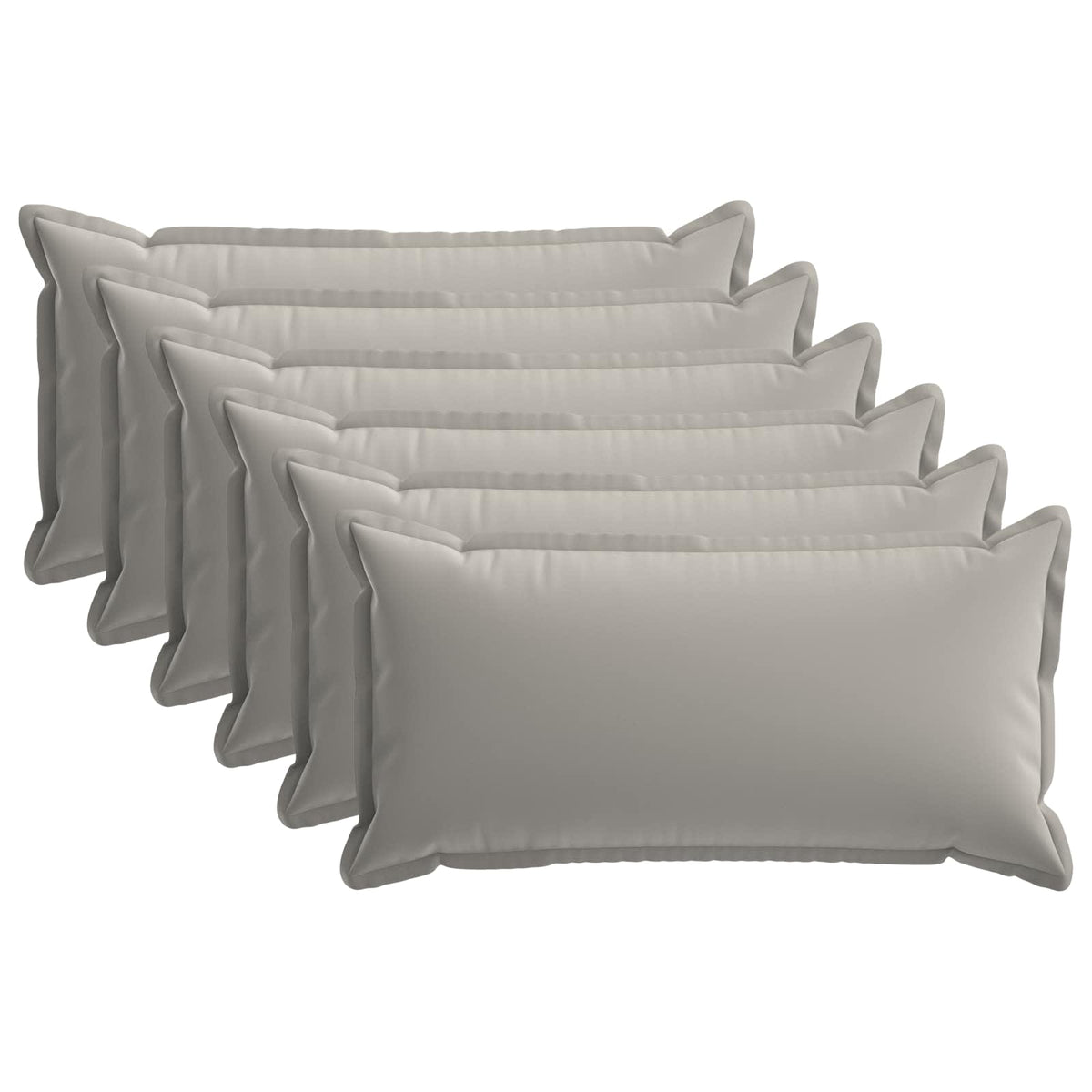 Throw Pillow HOUTEN 40 x 70 cm Polyester 6 Width 40 cm Length 70 cm Grey