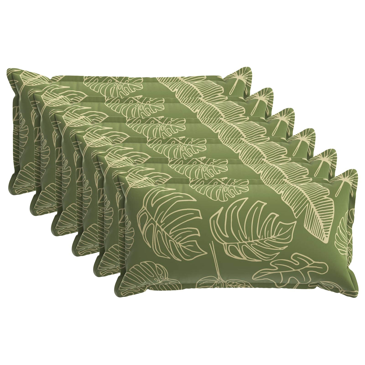 Throw Pillow HOUTEN 40 x 70 cm Polyester 6 Width 40 cm Length 70 cm Leaf design