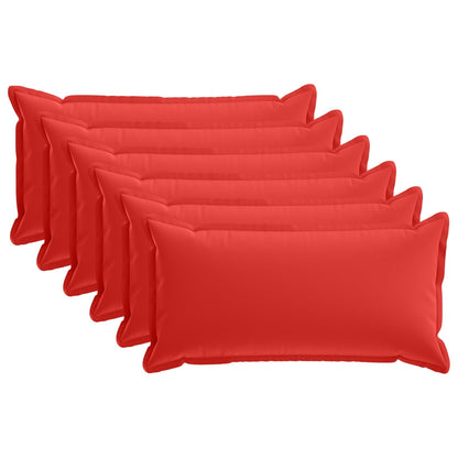 Throw Pillow HOUTEN 40 x 70 cm Polyester 6 Width 40 cm Length 70 cm Red