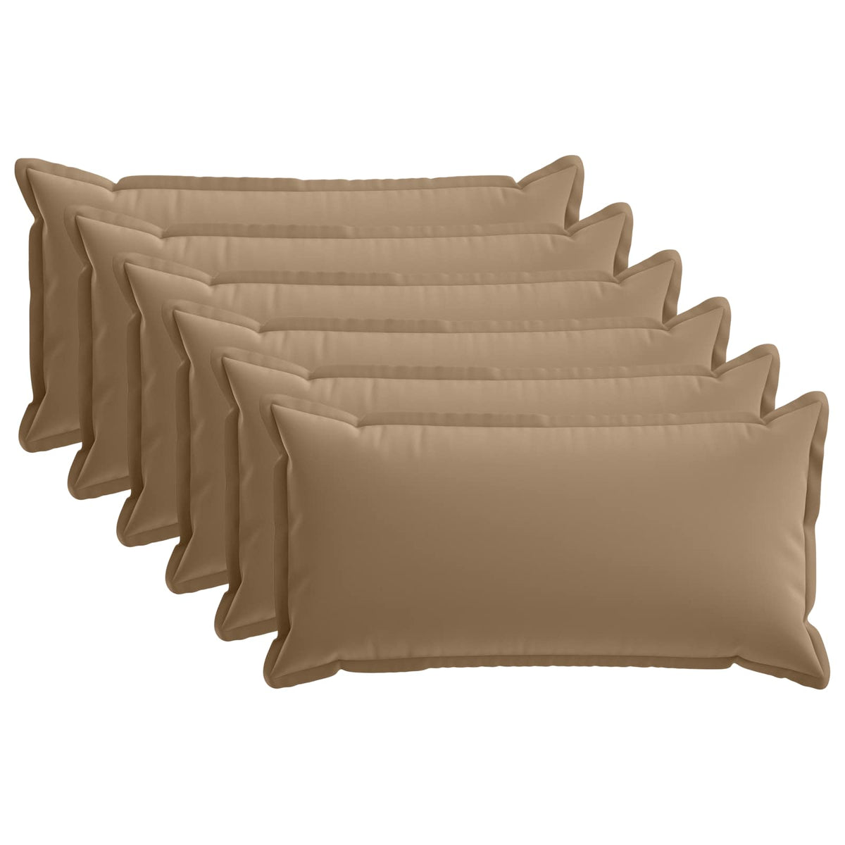 Throw Pillow HOUTEN 40 x 70 cm Polyester 6 Width 40 cm Length 70 cm Taupe