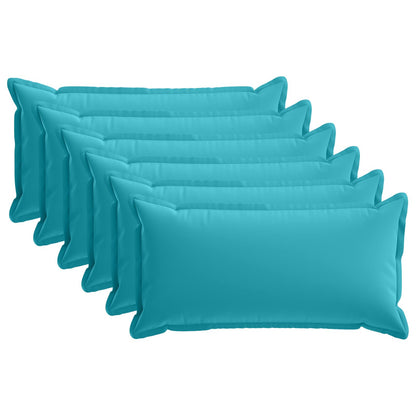 Throw Pillow HOUTEN 40 x 70 cm Polyester 6 Width 40 cm Length 70 cm Turquoise