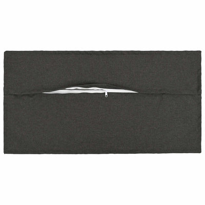 vidaXL Throw Pillow 6 pcs HOUTEN Dark Grey 40 x 80 cm Faux Linen 4
