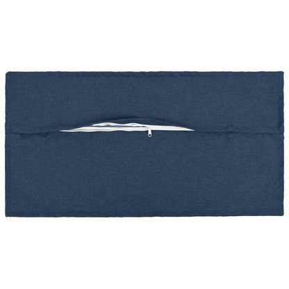 vidaXL Throw Pillow 6 pcs HOUTEN Blue 40 x 80 cm Faux Linen 4