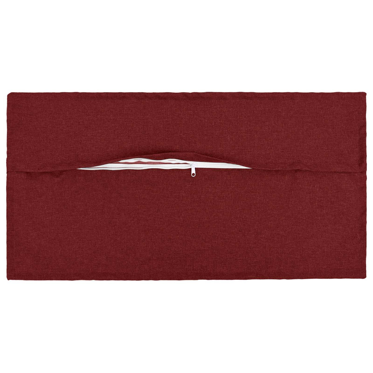 vidaXL Throw Pillow 6 pcs HOUTEN Wine Red 40 x 80 cm Faux Linen 4