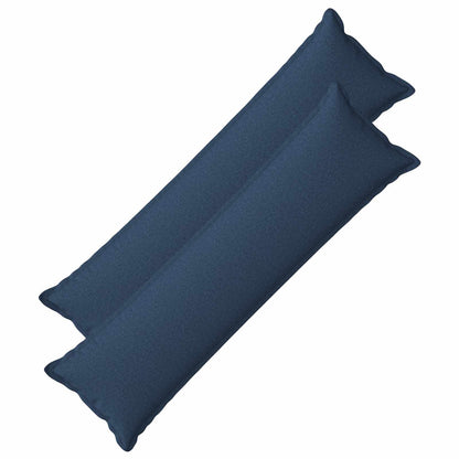 vidaXL Cushion with Pillow HOUTEN 2 pcs Blue Faux Linen 1