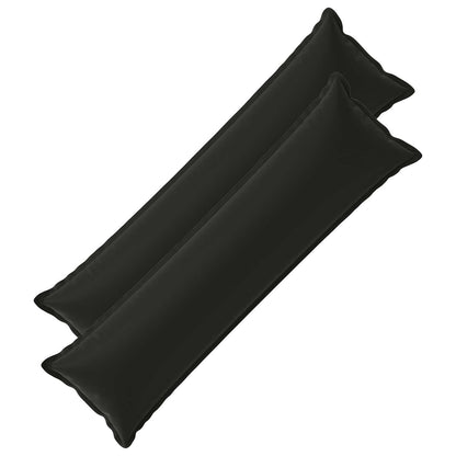 Cushion with Pillow HOUTEN 2 pcs Black Polyester
