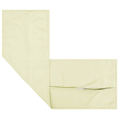 Cushion with Pillow HOUTEN 2 pcs Cream Polyester