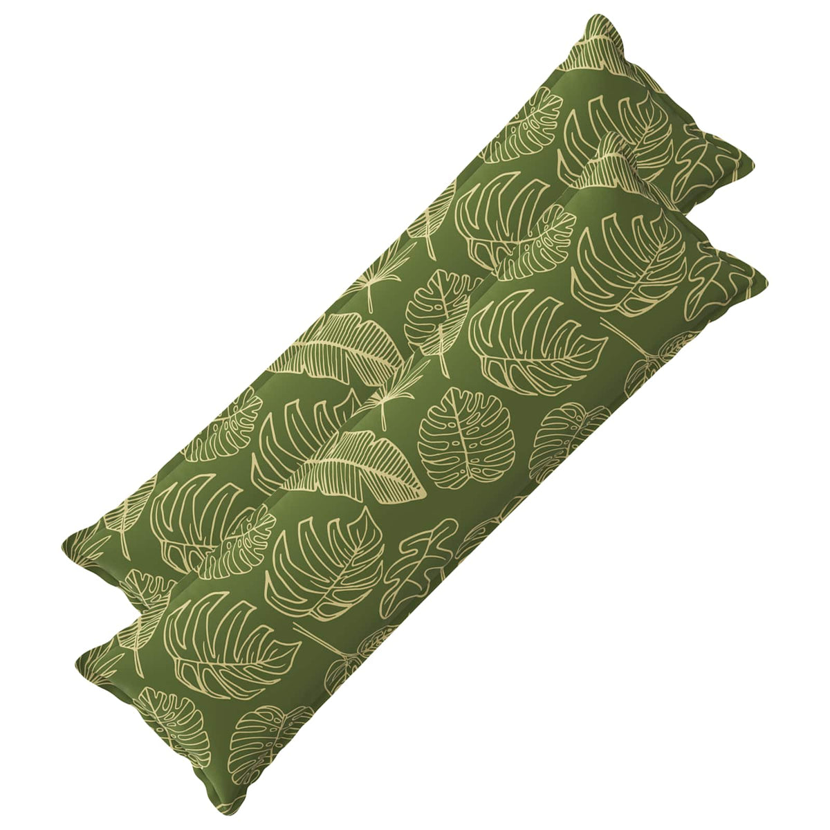 Cushion Leaf with Pillow HOUTEN 2 pcs Leaf Design Polyester