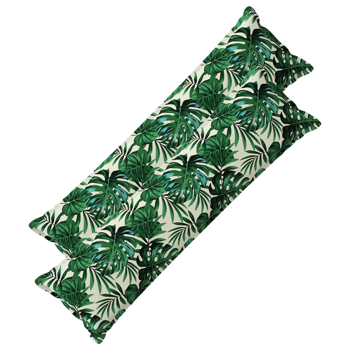 vidaXL Cushion Leaf with Pillow HOUTEN 2 pcs Leaf Pattern Polyester 2