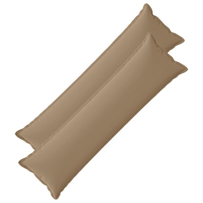 Cushion with Pillow HOUTEN 2 pcs Taupe Polyester