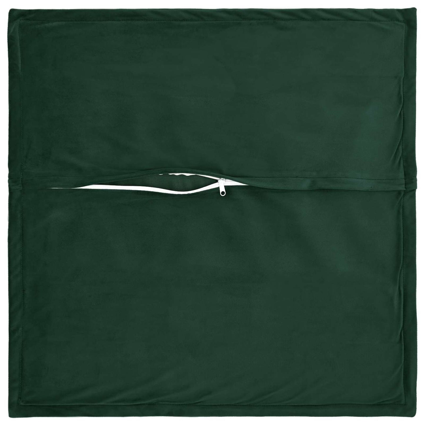 vidaXL Cushion with Pillow HOUTEN 6 pcs Dark Green Velvet 4