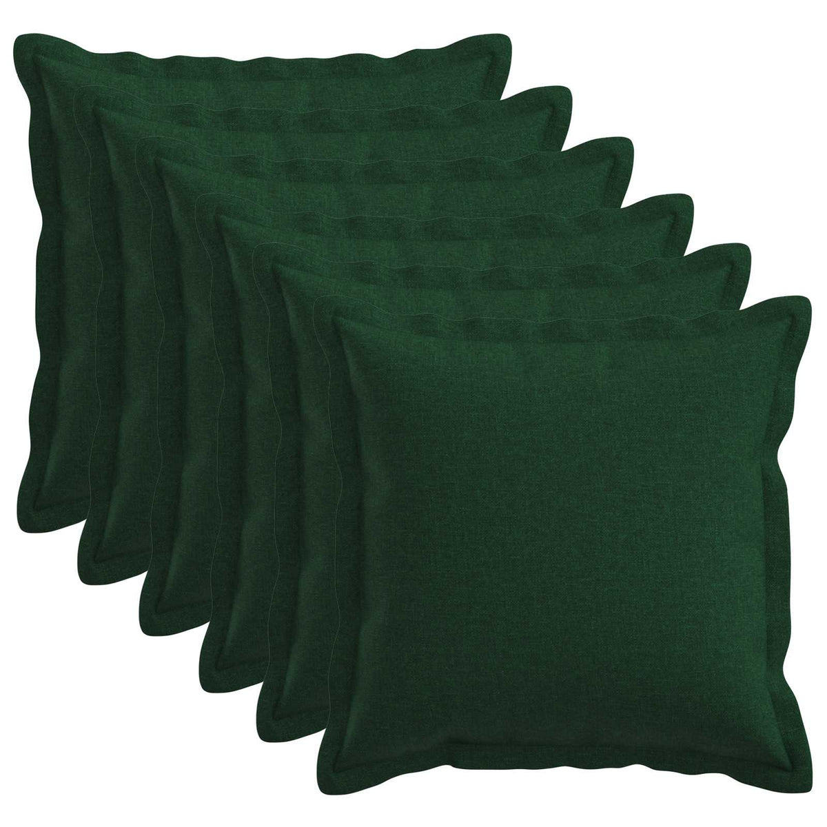Cushion with Pillow HOUTEN 6 pcs Dark Green