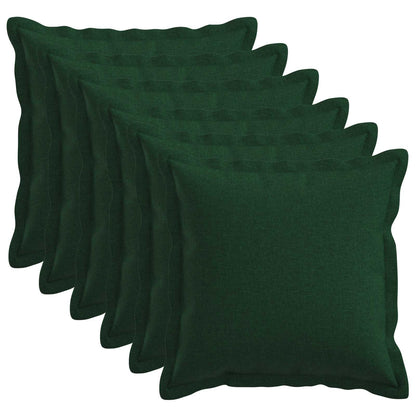 Cushion with Pillow HOUTEN 6 pcs Dark Green