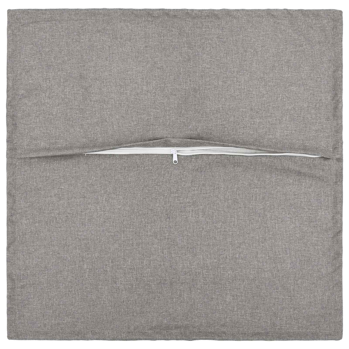 vidaXL Cushion with Pillow HOUTEN 6 pcs Cloud Grey Faux Linen 3