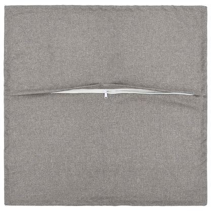 vidaXL Cushion with Pillow HOUTEN 6 pcs Cloud Grey Faux Linen 3
