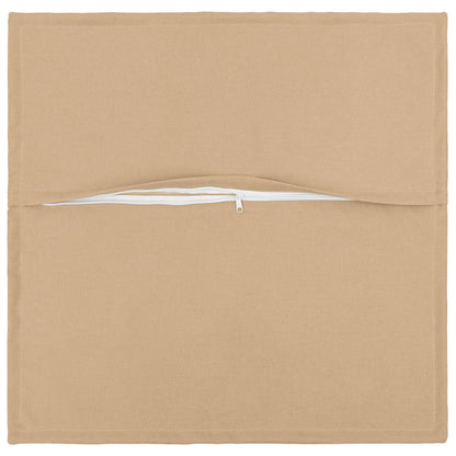 Cushion Pillow HOUTEN Cream Faux Linen