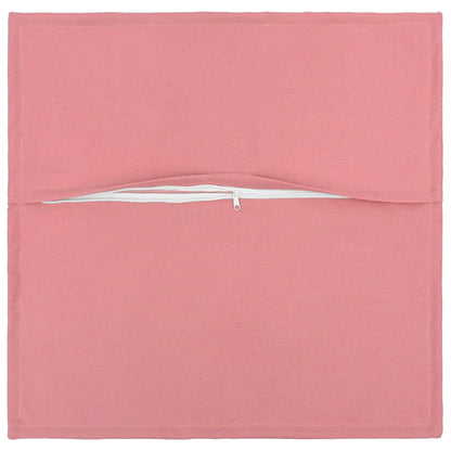 vidaXL Cushion with Pillow HOUTEN 6 pcs Pink Faux Linen 3