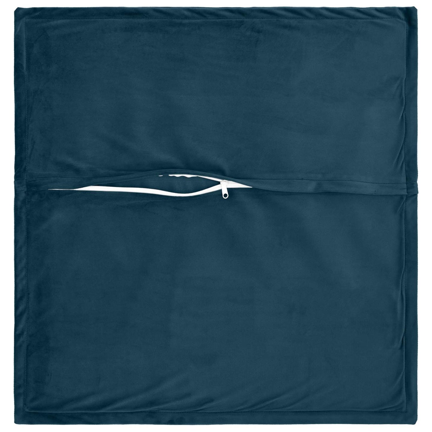 vidaXL Cushion with Pillow HOUTEN 6 pcs Blue Velvet 4